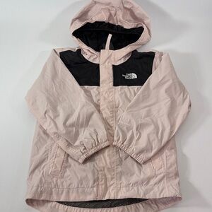 The North Face Light Pink and Black Jacket